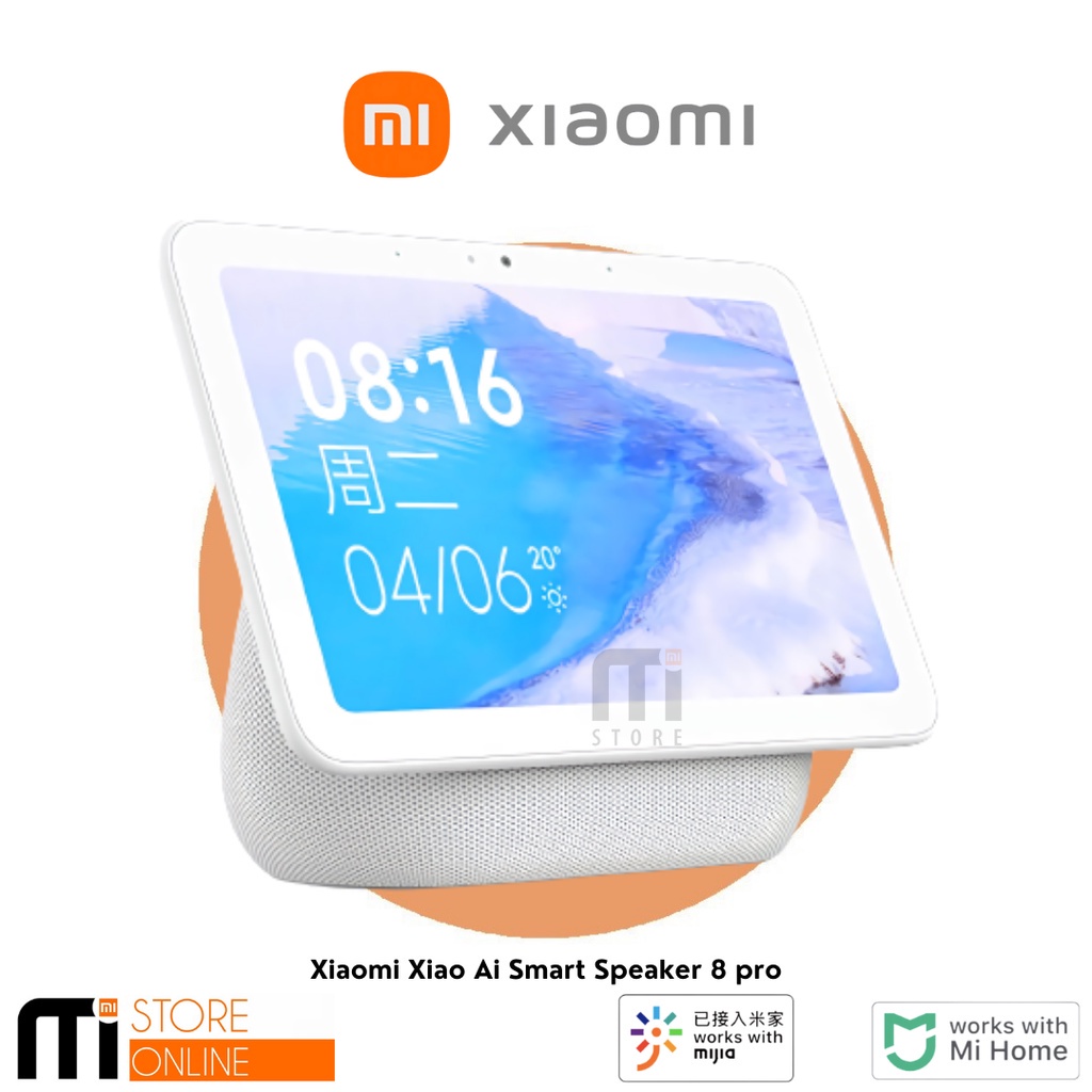 Jual Xiaomi Xiao AI Smart Touch Screen Speaker Pro 8 WiFi Bluetooth ...