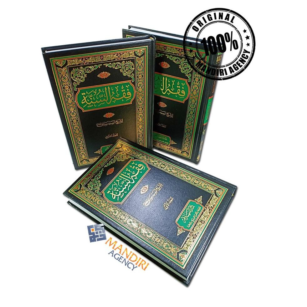 Jual Terbaru Kitab Arab Fiqih Sunnah Sayyid Sabiq Set 3 Jilid