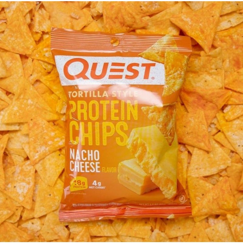 Jual Quest Tortilla Style Protein Chips - Nacho Cheese 32 Gr | Shopee ...