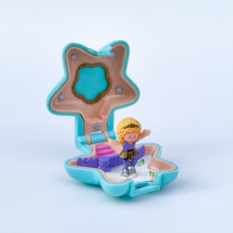 Polly Pocket Vintage Bluebird De 1992 - Maison Miniature Bleue - Occasion