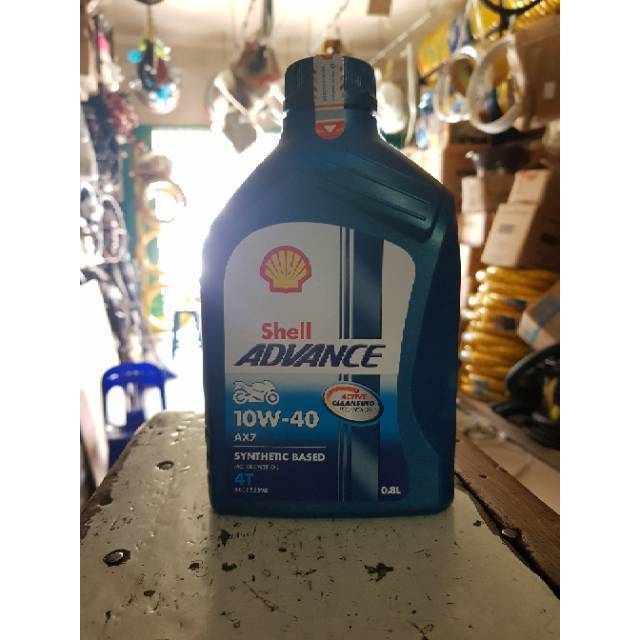Jual Shell Advance AX7 4T 10W - 40 (800 liter) | Shopee Indonesia