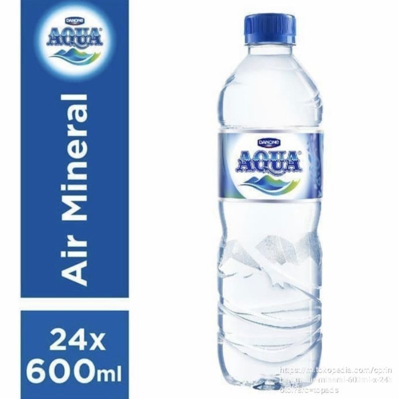 Jual Aqua Air Mineral 600ml Shopee Indonesia 9060