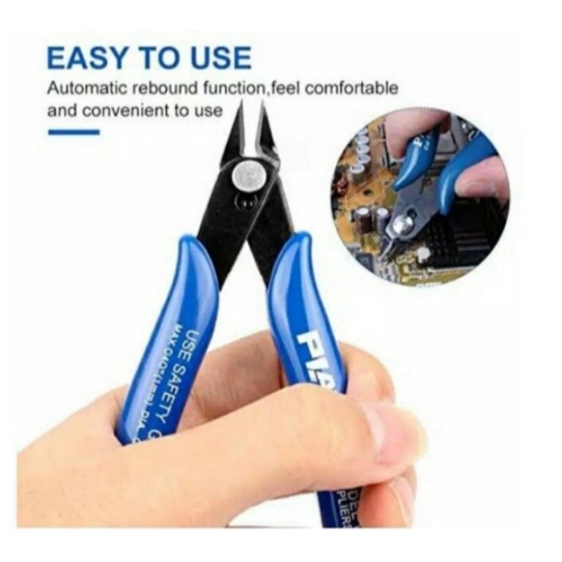 Jual Gunting Coil Kawat Kabel Cutter Wire Nipper PLATO Ori Tang Potong ...