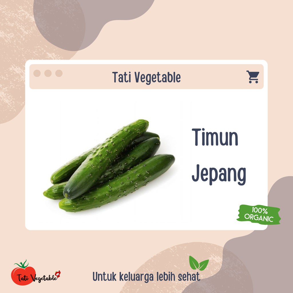 Jual Timun Jepang Kyuri 500 Gr 600 Gr Tati Vegetable Sayuran Shopee Indonesia 