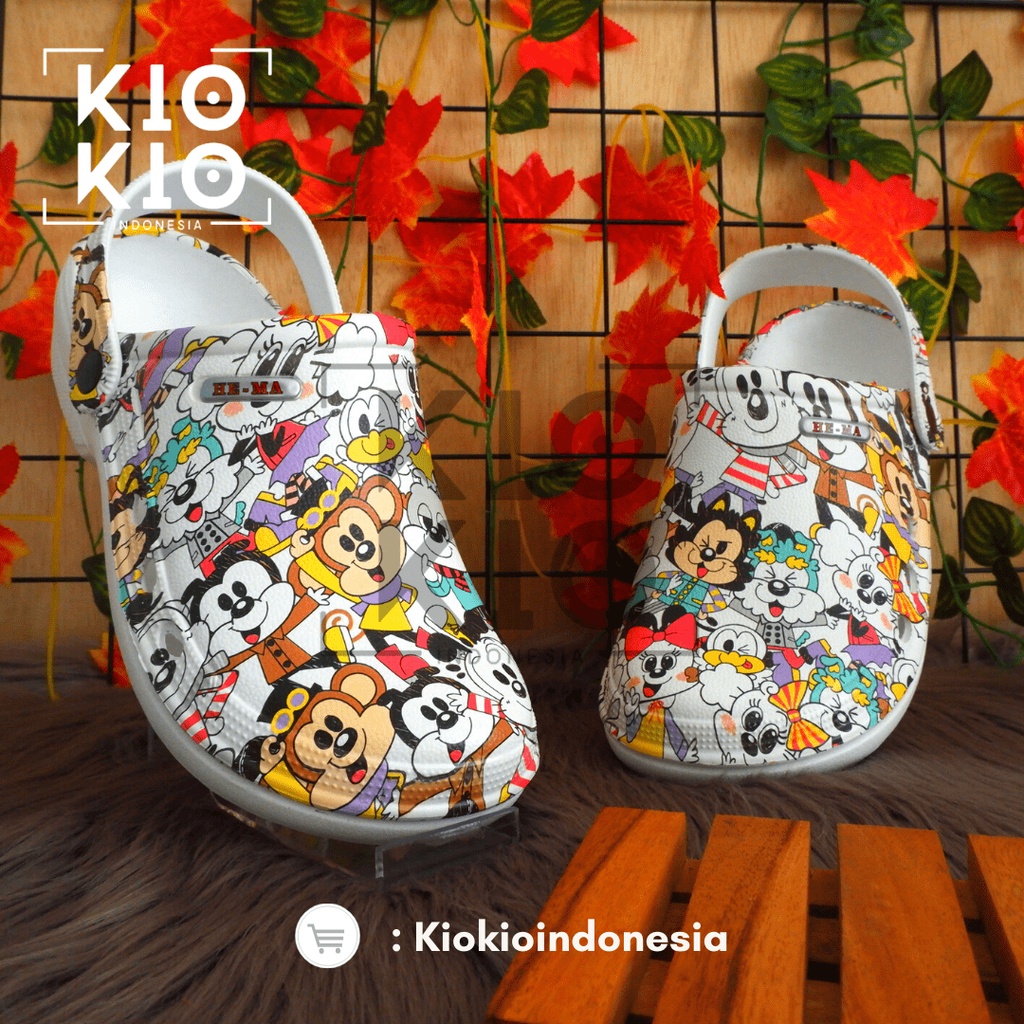 Jual Sandal Kodok Printing New Arrival Sendal Kodok Printing Sandal Rumah Eva Pria Dan 