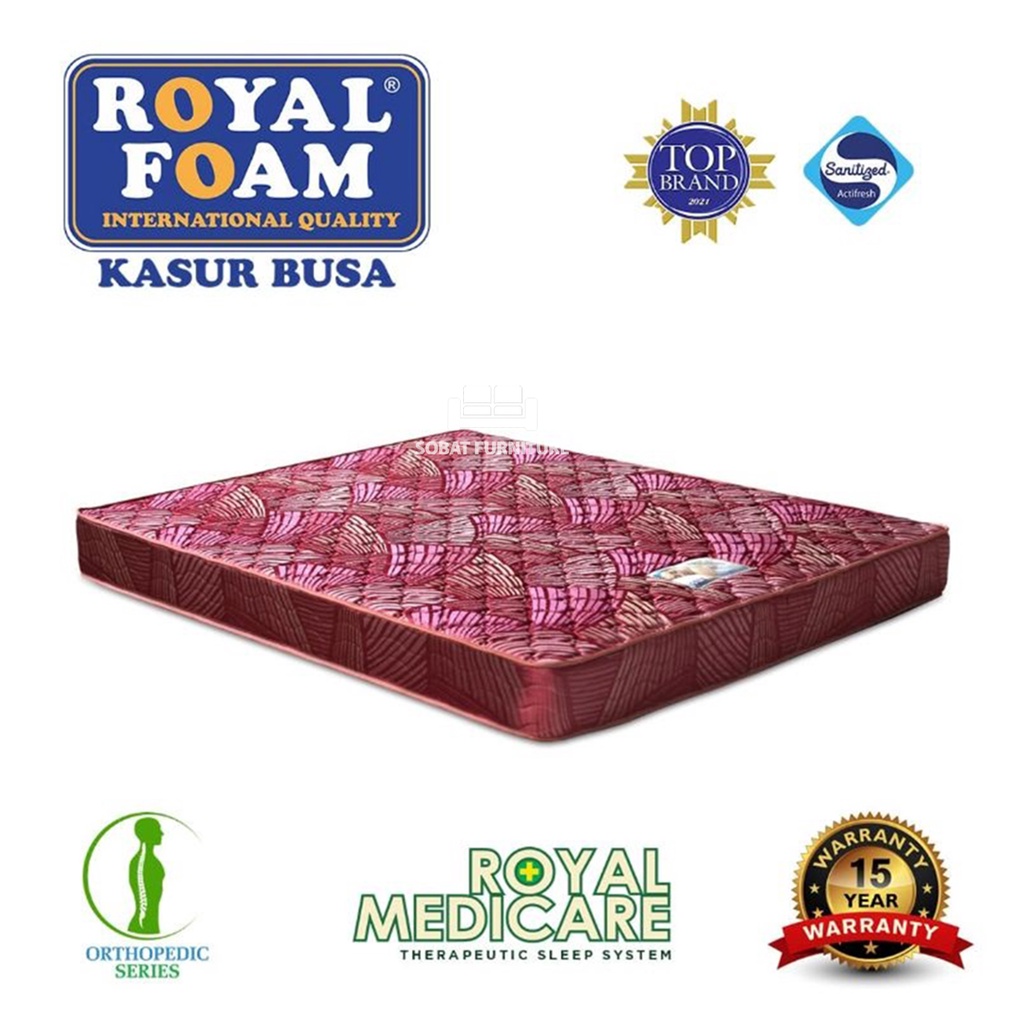Jual ROYAL FOAM ROYAL MEDICARE KASUR BUSA REBONDED ORIGINAL | Shopee ...