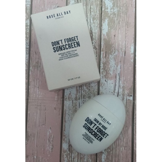 Jual Don’t Forget Sunscreen SPF 50 PA ++++ 50 gr | Shopee Indonesia