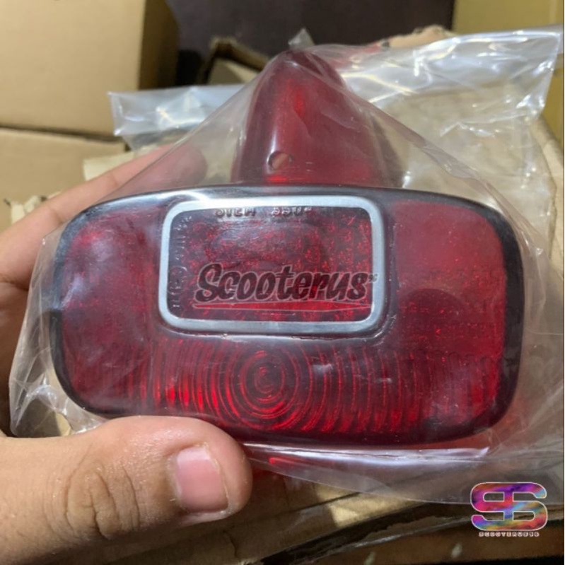 Jual Mika Stop Lamp Lampu Belakang Vespa Embos Siem Vbb Vnb Vgl Shopee Indonesia