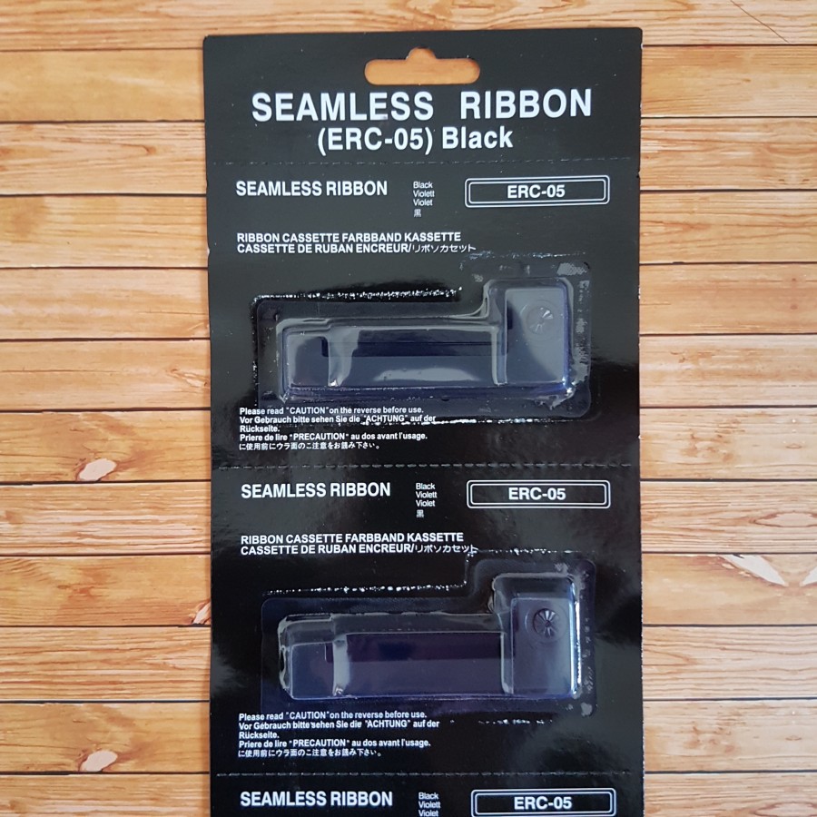 Jual SEAMLESS RIBBON ERC-05 (BLACK) | Shopee Indonesia