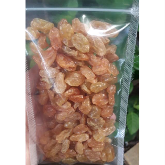 Jual Golden Raisin Kismis Asam Manis Kuning Dried Fruit Buah Kering ...