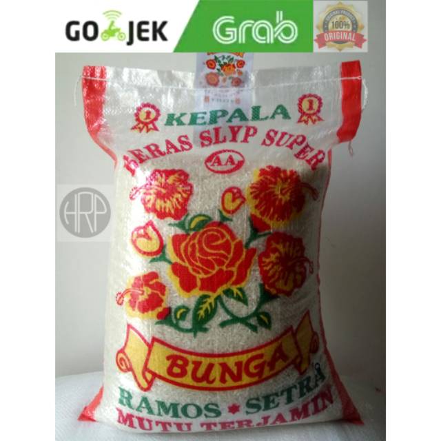 Jual Beras Setra Ramos Slyp PREMIUM Cap Bunga 10KG - Cap Kembang ...