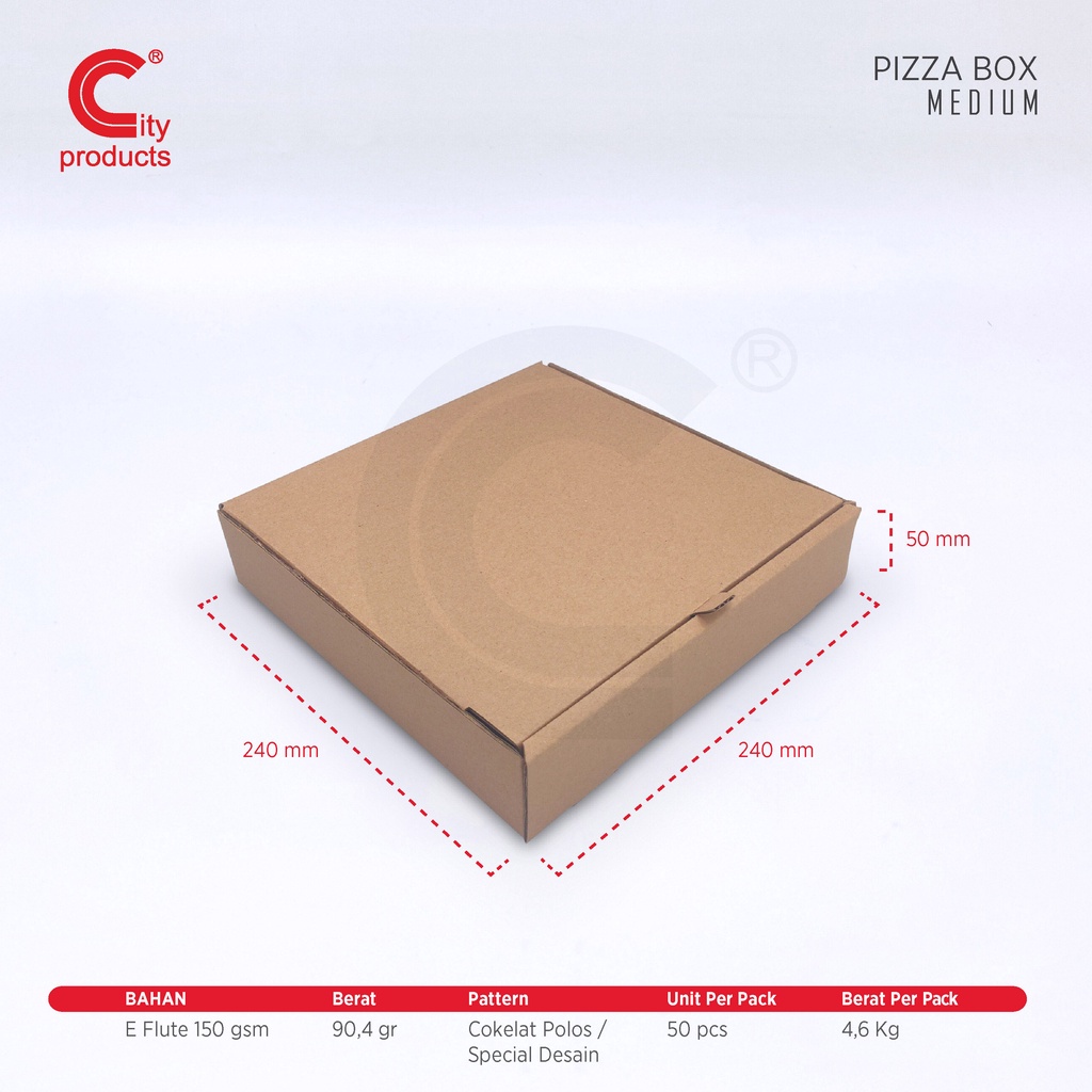 Jual Box Pizza / Pizza Box Medium | Shopee Indonesia