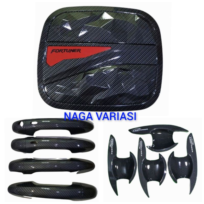 Jual AUTER HANDELE TOYOTA FORTUNER 2016+2020 KARBON HANDELE FORTUNER ...