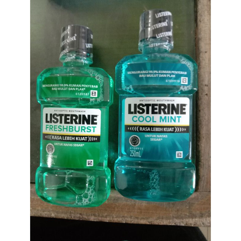 Jual Listerine Anti Bacterial Mouthwash All Variant 250ML Shopee