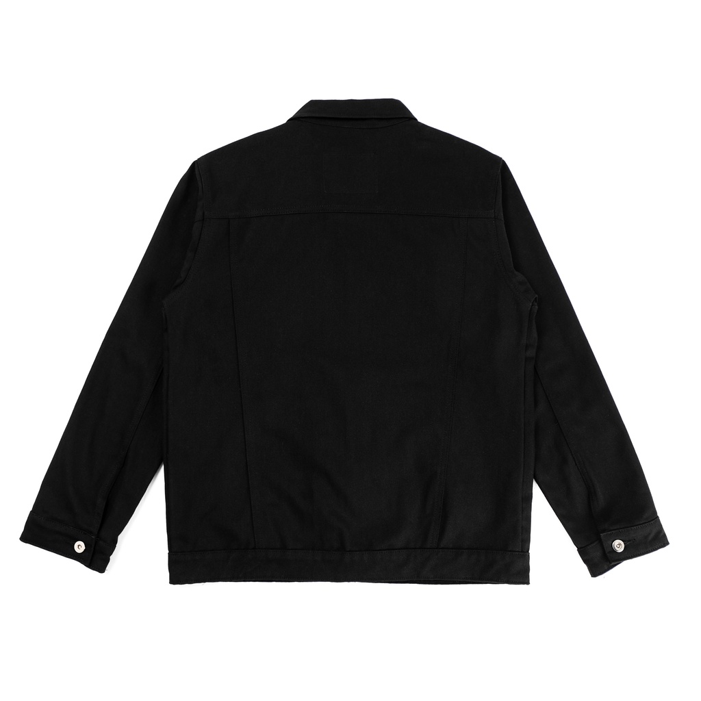 Jual ETERNALWORKS - Trucker Denim Jacket Hammer Super Black | Shopee ...
