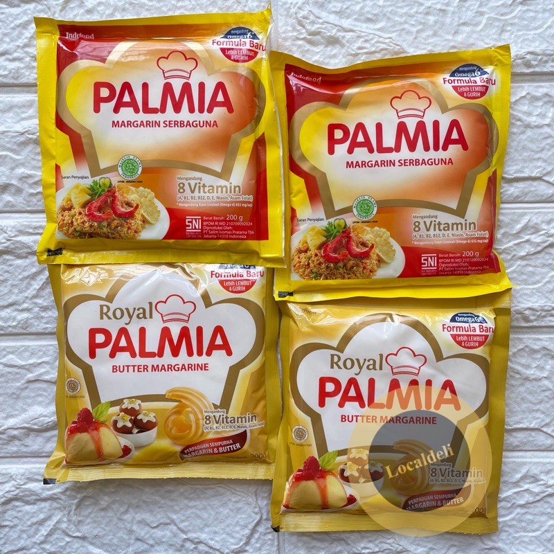 Jual Royal Palmia Butter Margarine 200gr Margarin Royal Palmia 200gr And Margarine Palmia 2309