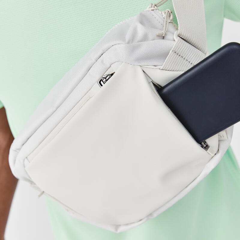 Jual Decathlon KALENJI Running Messenger Shoulder Bag Beige 8669123