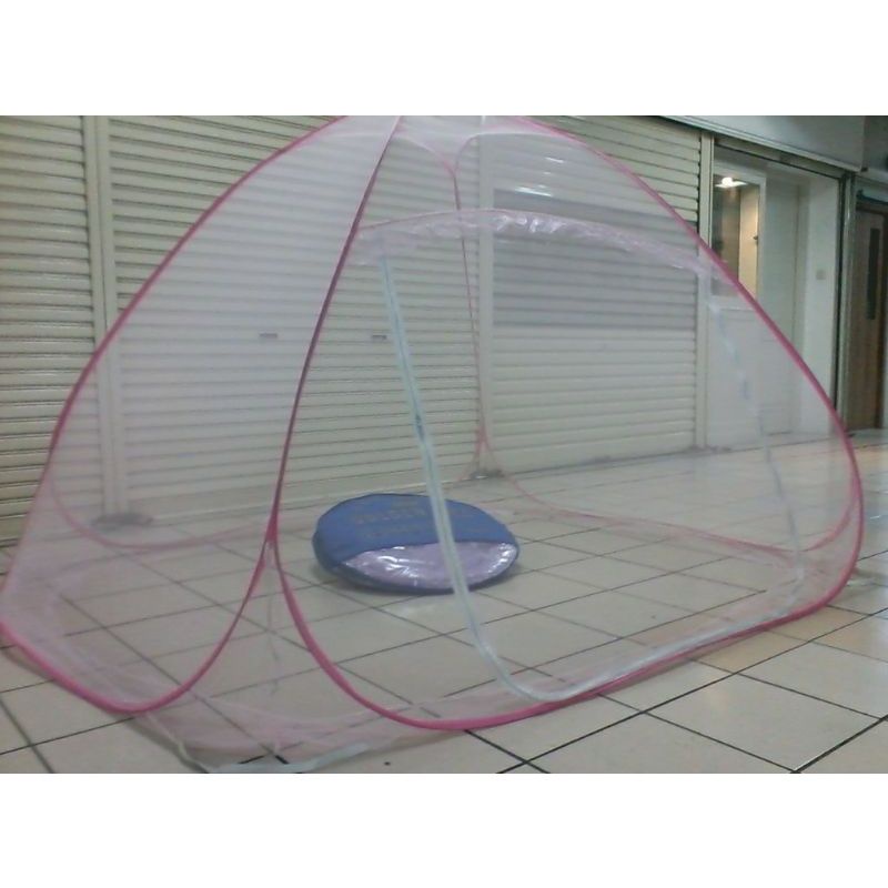 Jual selambu kelambu tidur lipat dewasa 200x200 jumbo pinggiran karet ...