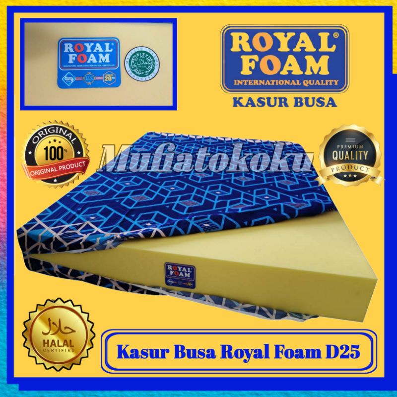 Jual Kasur Busa Royal Foam D25 Original Tebal 25cm Anti Kempes Garansi ...