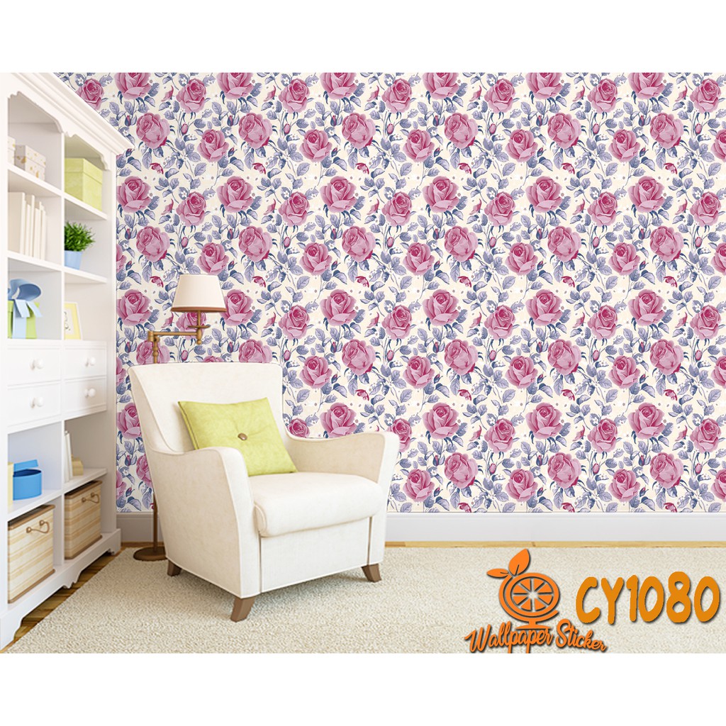 Jual Wallpaper hiasan dinding Wallpaper aestetic Ruang Tamu Wallpaper ...