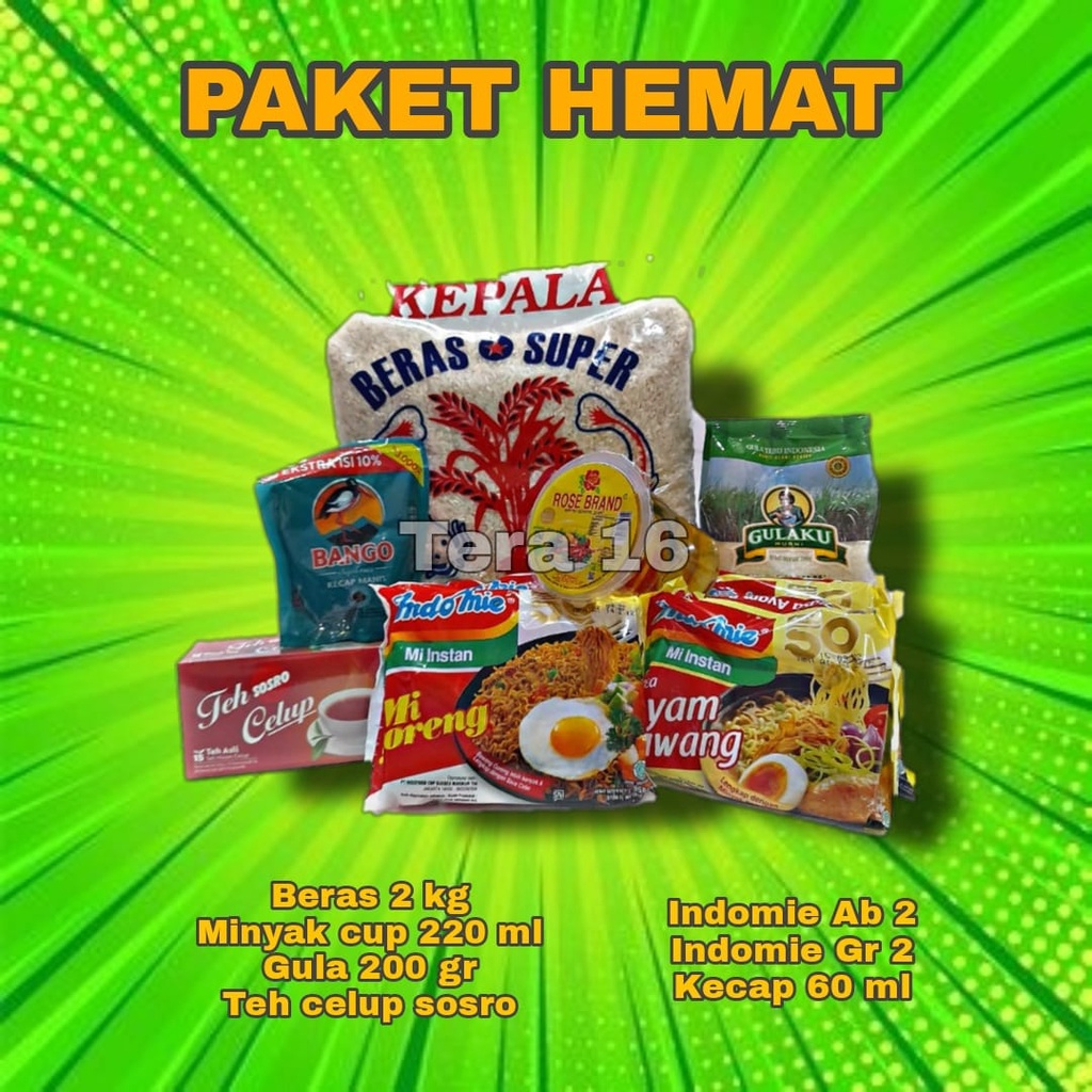 Jual Paket Sembako Hemat Paket Lebaran Hampers | Shopee Indonesia