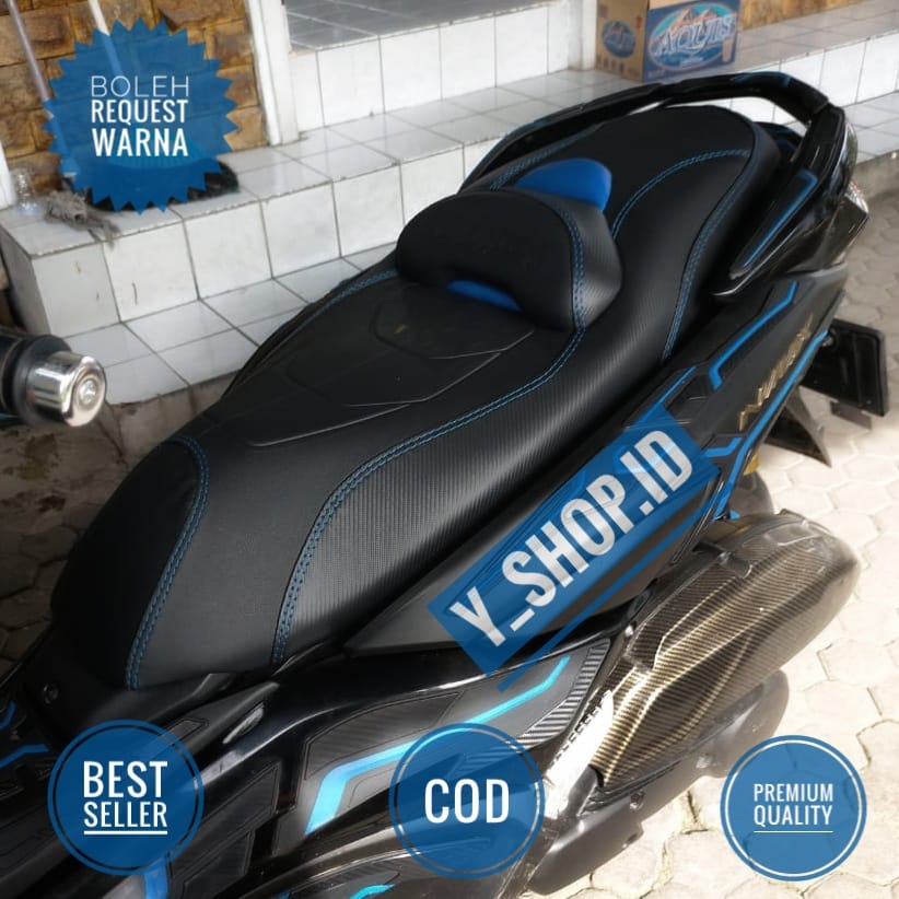 Jual Sarung Jok Motor Custom Model Eropa Yamaha Nmax Modif Terbaru