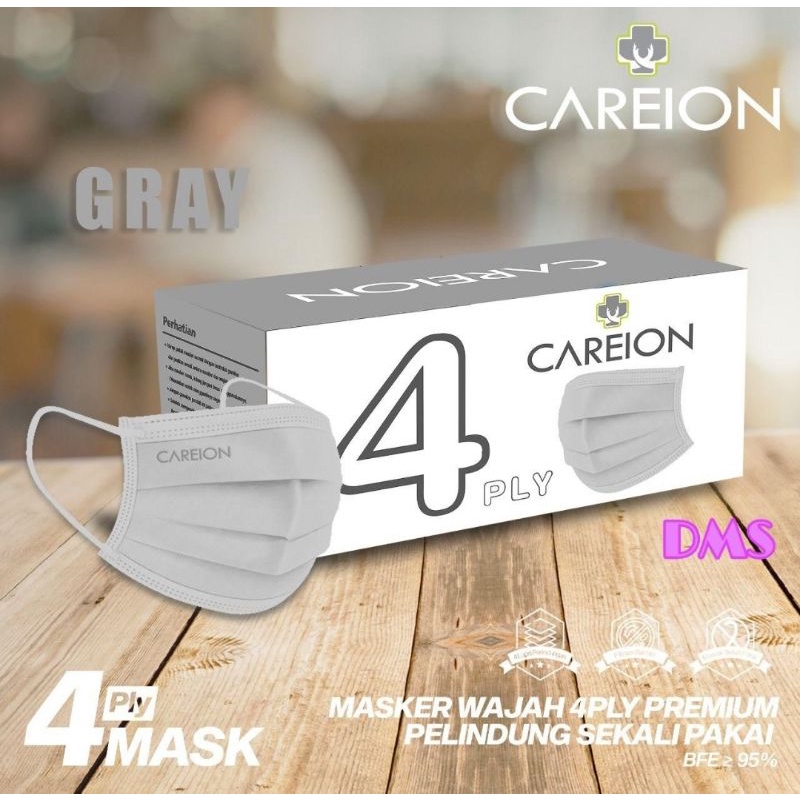 Jual Masker Careion Warna Ply Isi Pcs Masker Earloop Careion Ply Warna Shopee Indonesia