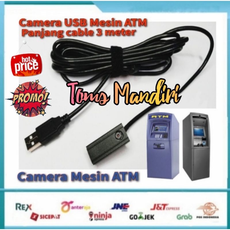Jual Camera Mini mesin ATM Colokan USB / Camera Cctv Atm 3 Meter ...