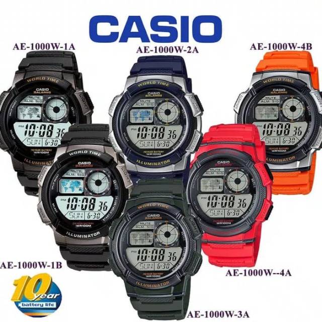 Casio cheap ae 100w