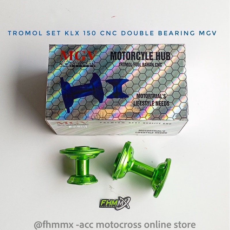 Jual Tromol Set KLX 150 CNC 36H Double Bearing MGV Shopee Indonesia