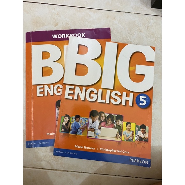 Jual buku big english 5 stundent's book dan workbook pearson | Shopee ...