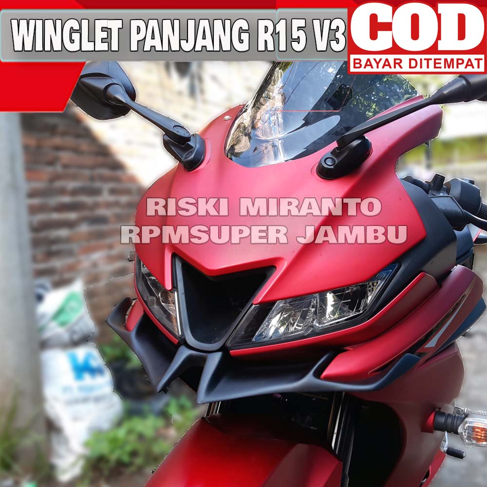 Jual Winglet R15 V3 Model Panjang | Shopee Indonesia