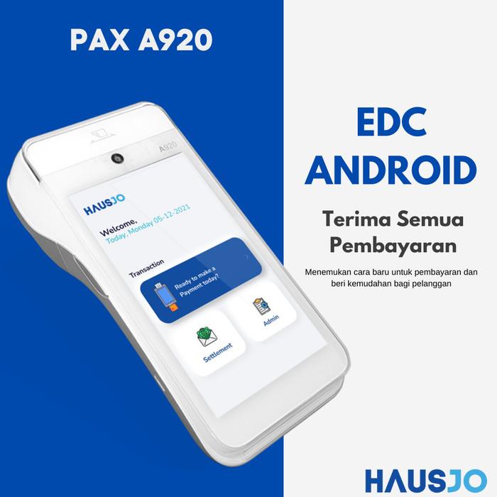 Jual Android Edc Dengan Aplikasi Kasir Pax A G Thermal Printer Shopee Indonesia