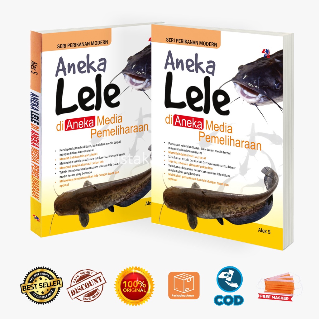 Jual Buku Perikanan Budidaya Aneka Lele Di Aneka Media Pemeliharaan