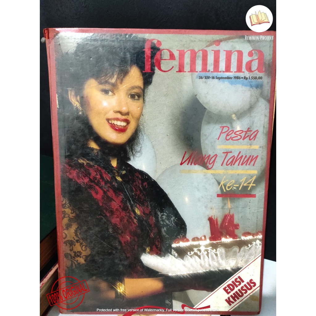 Jual Bundle Majalah Femina Edisi Khusus Tahun 1986 Isi 4 Majalah Shopee Indonesia