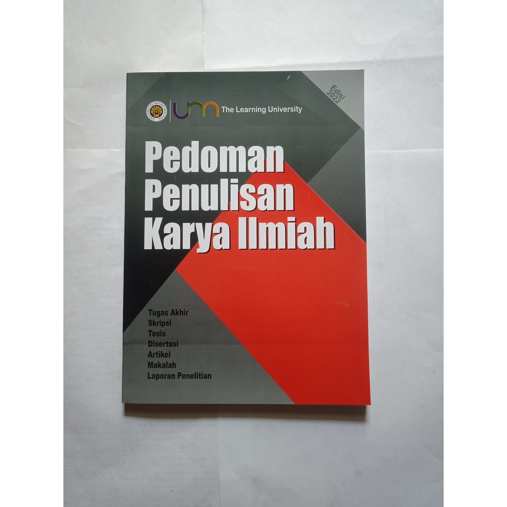 Jual Pedoman Penulisan Karya Ilmiah Edisi 2022 | Shopee Indonesia