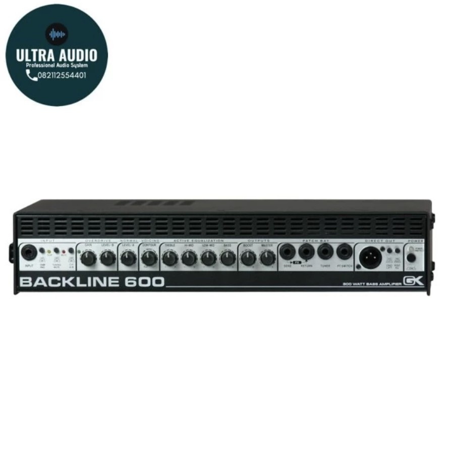 Jual GALLIEN KRUEGER BACK LINE 600 / BL600 Bass Guitar Amplifier 