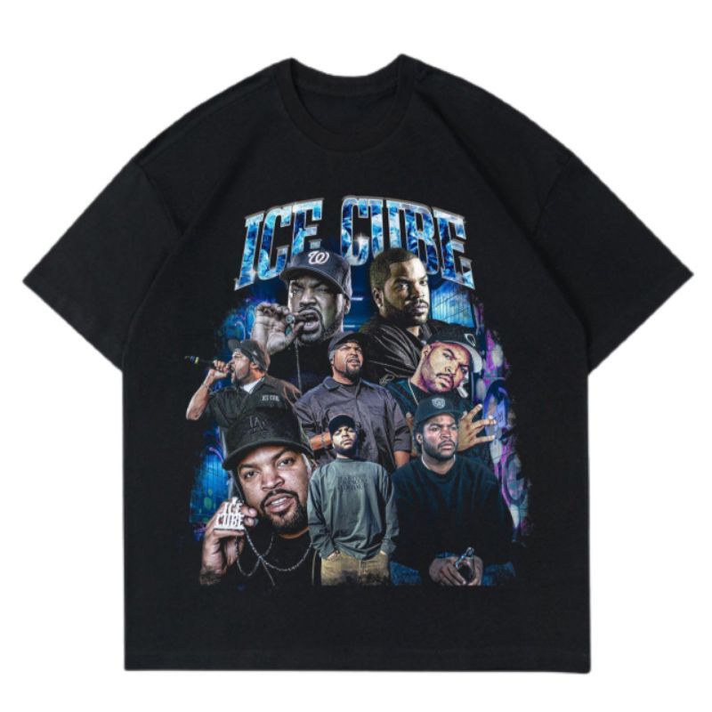 Jual T-shirt | Oversize | KAOS ICE CUBE | BAJU BOOTLEG | TSHIRT RAPPER ...