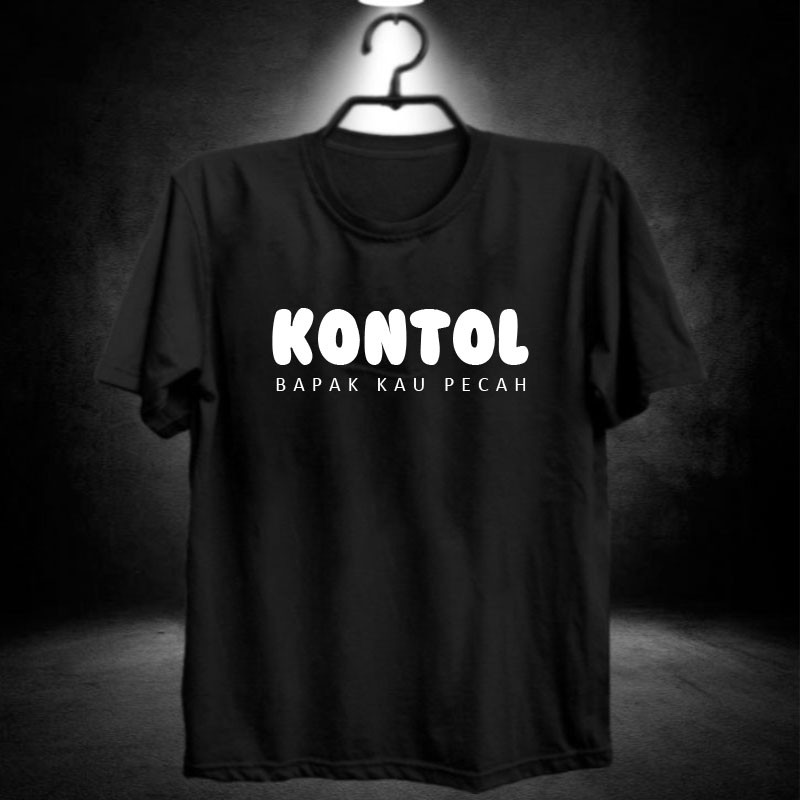 Jual Kntl Bapak Kau Pecah Kaos Distro Kocak Kontol Baju Cowok Pakaian Laki Atasan Pria