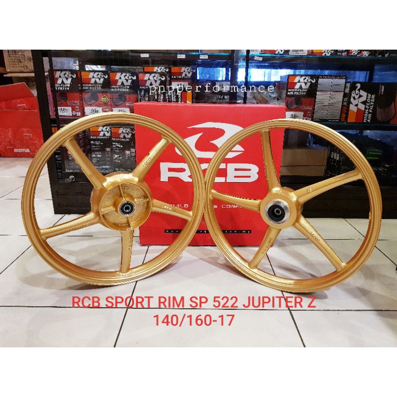 Jual VELG / SPORT RIM RCB SP 522 JUPITER Z . F1ZR 140/160-17 | Shopee ...