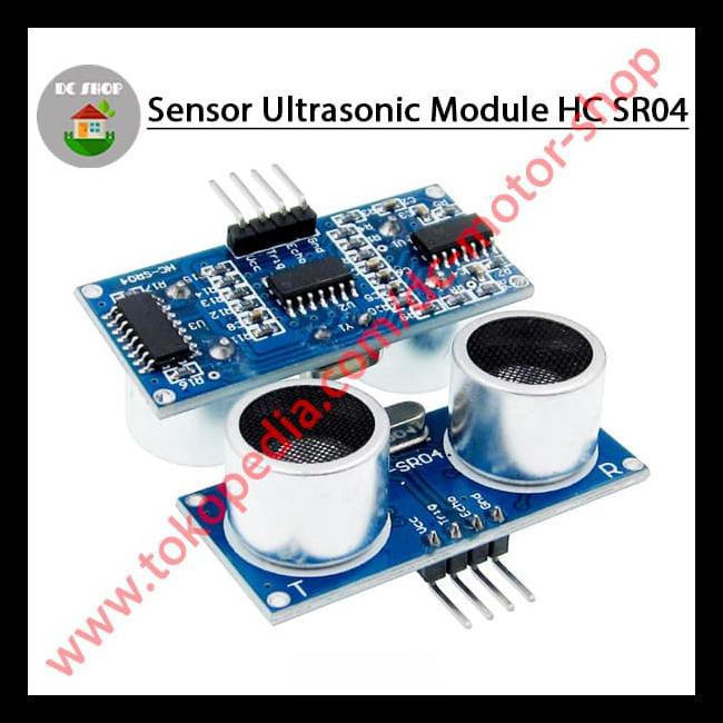 Jual Hc Sr04 Ultrasonic Module Sensor Ultra Sonic Pengukur Jarak Ultrasonik Kode 407 Shopee 3784