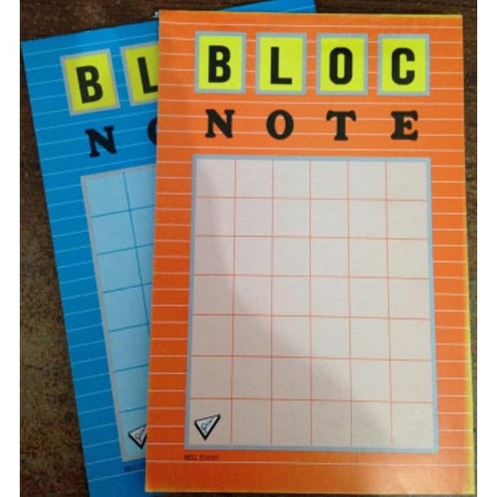 Jual Block Note Garis Prima TANGGUNG 10/Bloc Notes SEDANG/Memo/Buku ...