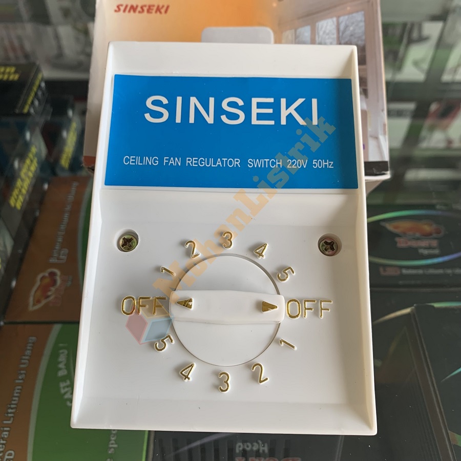 Jual Saklar Switch Kipas Angin Besi Gantung Plafon Sinseki CMCE Rocia ...