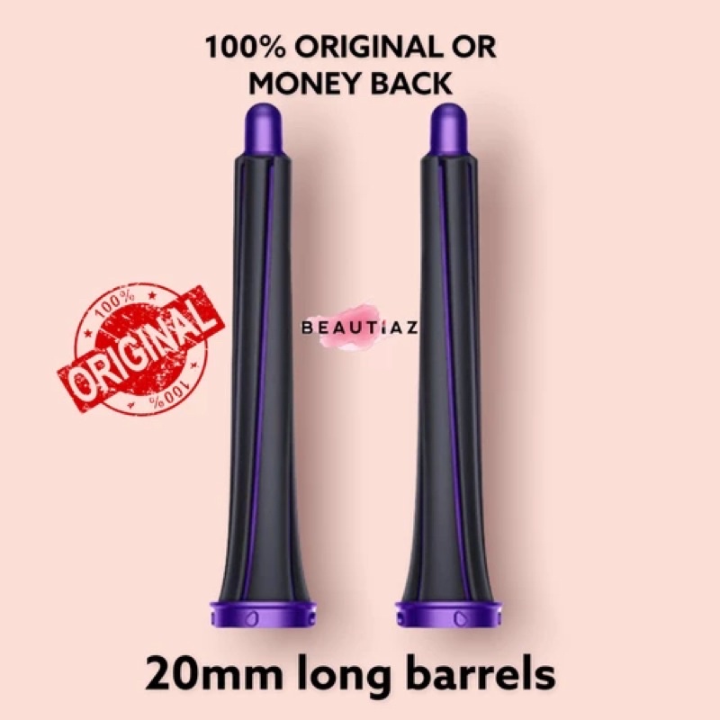 Jual Dyson Airwrap 20mm long Airwrap barrels Black Purple ATTACHMENT