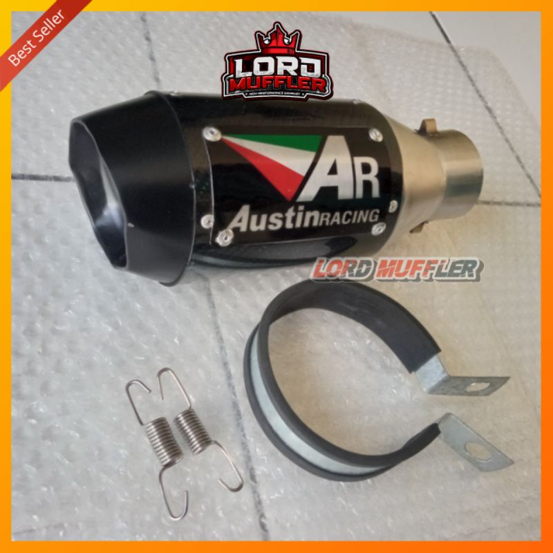 Jual MUFFLER AUSTIN RACING SLINCER ONLY INLET 50/51 MM | Shopee Indonesia