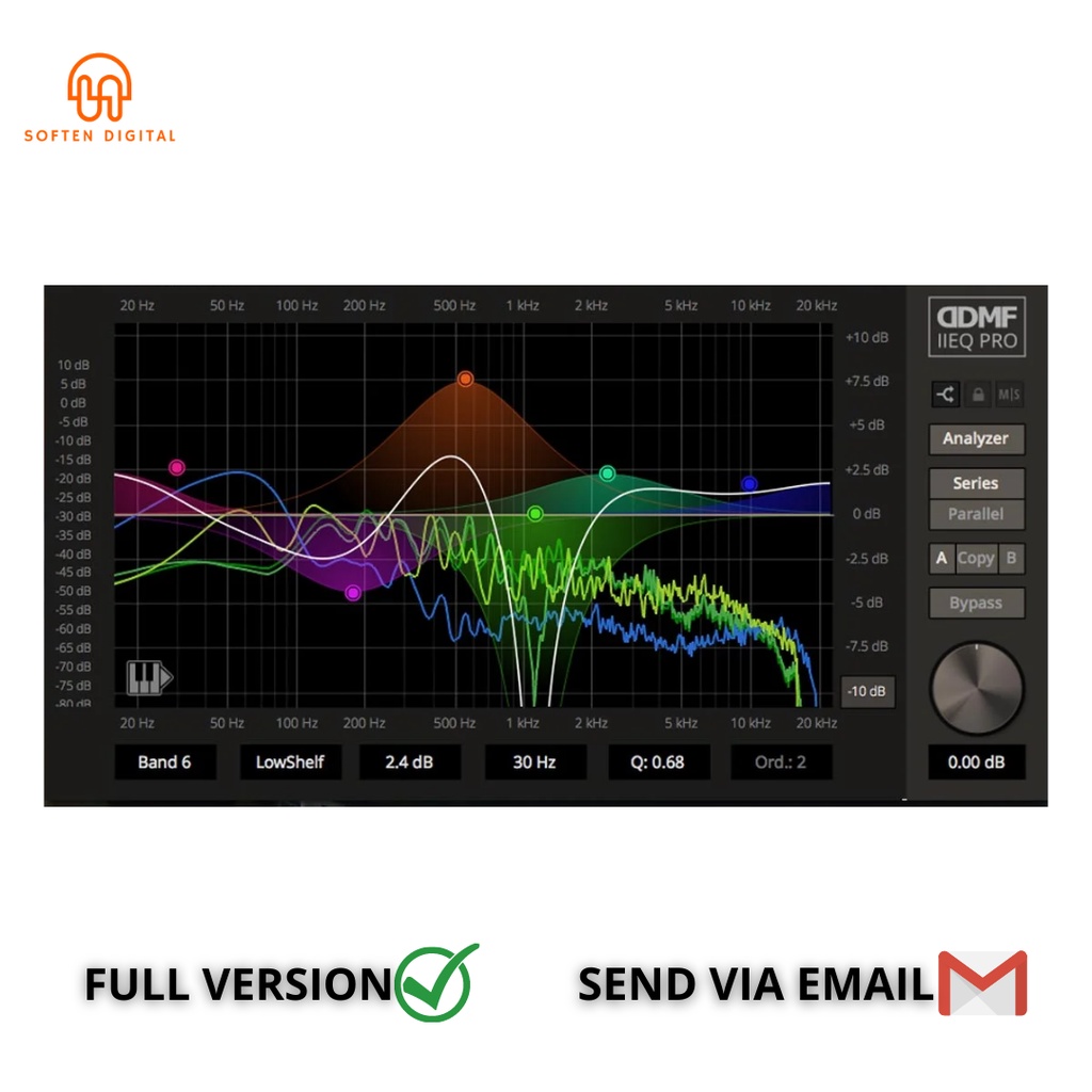 Jual DDMF IIEQ Pro 3 VST Plugin Equalizer fully parametric bands ...