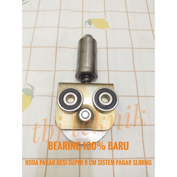 Jual Roda Pagar Besi Super 8 Cm Sistem Roda Pagar Sliding Anti Anjlok Shopee Indonesia 6983