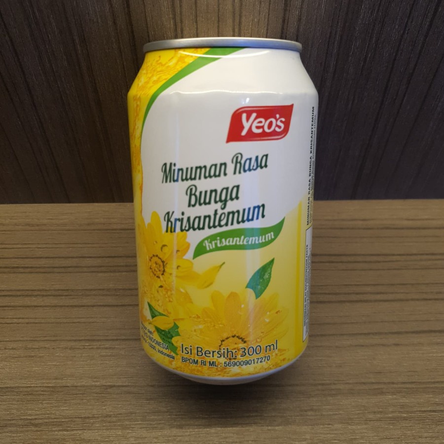 Jual Yeo's Liang Teh Krisantemum Minuman Rasa Bunga Krisantemum 300 Ml ...