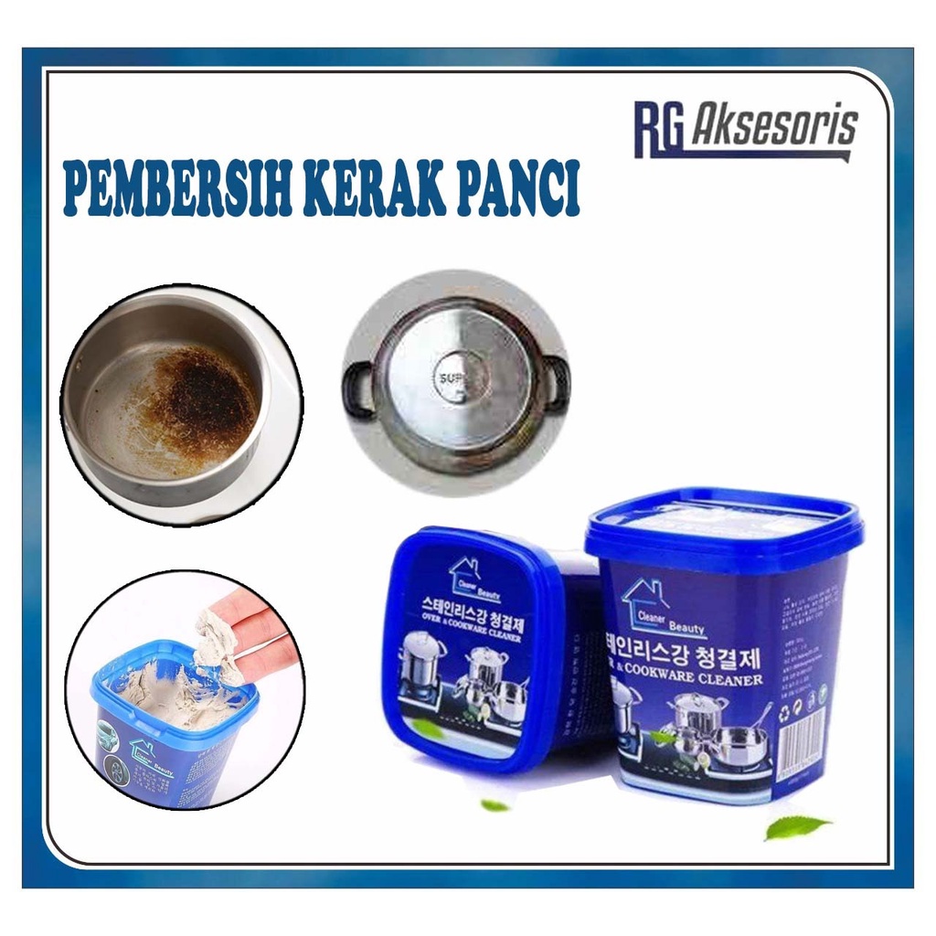 Jual Pembersih Panci Dan Alat Stainless Over Cookware Cleaner / Korean