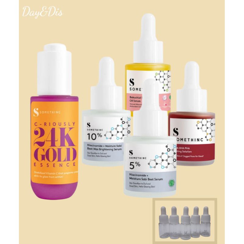 Jual (SHARE) SOMETHING SHARE Somethinc 24K Gold Essence/AHA BHA PHA ...